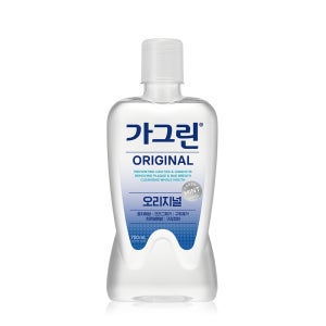 가그린 오리지널/제로 구강청결제 750ml 3개