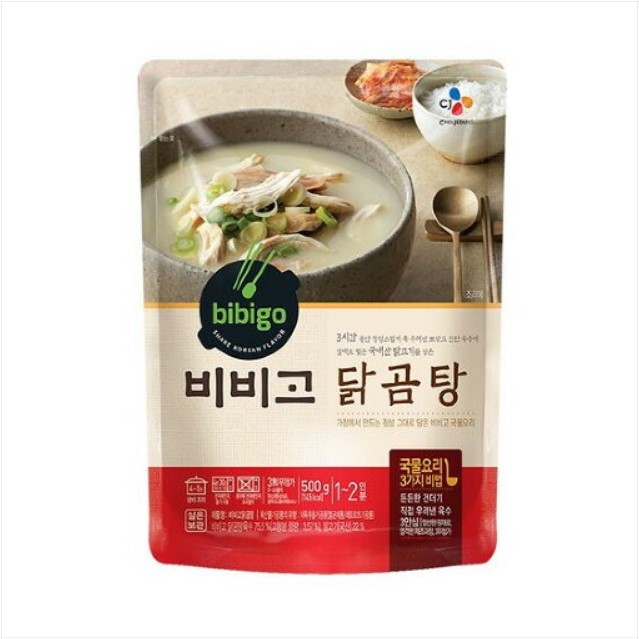 비비고 닭곰탕, 500g, 4개