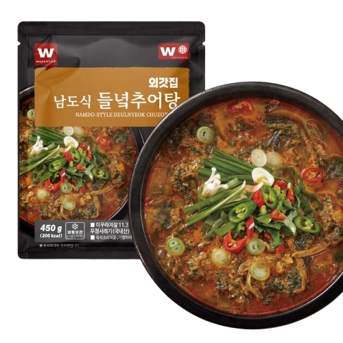 외갓집 남도식 들녘 추어탕, 450g, 3팩