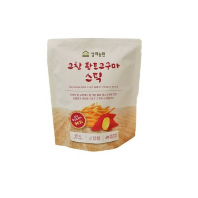 상하농원 황토고구마 말랭이 60g 8개