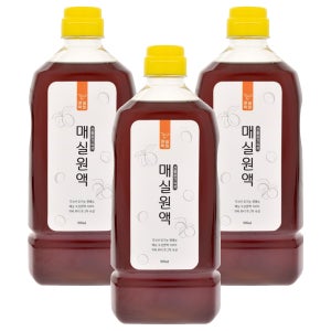 광양 토종 매실액기스 3년숙성 900ml 2병