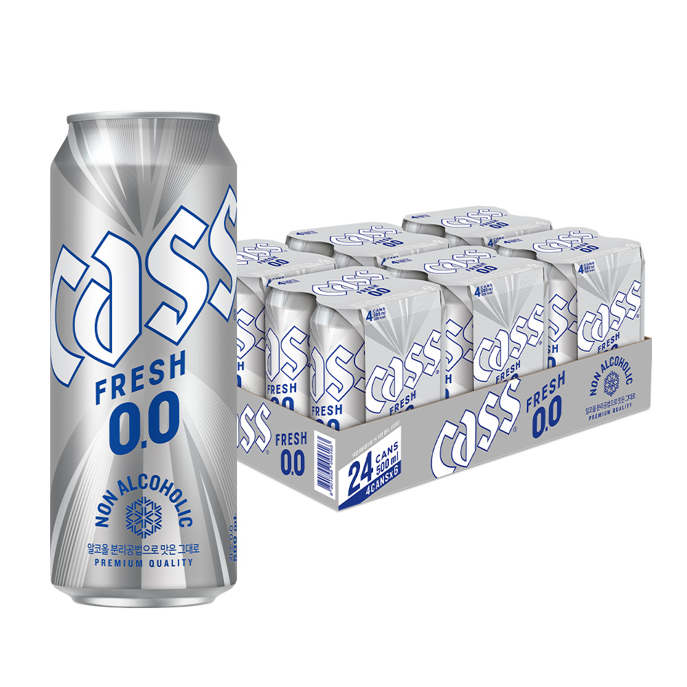 카스 논알콜 제로 500ml 24캔