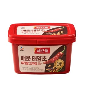 해찬들 태양초 골드 고추장, 2kg, 1개