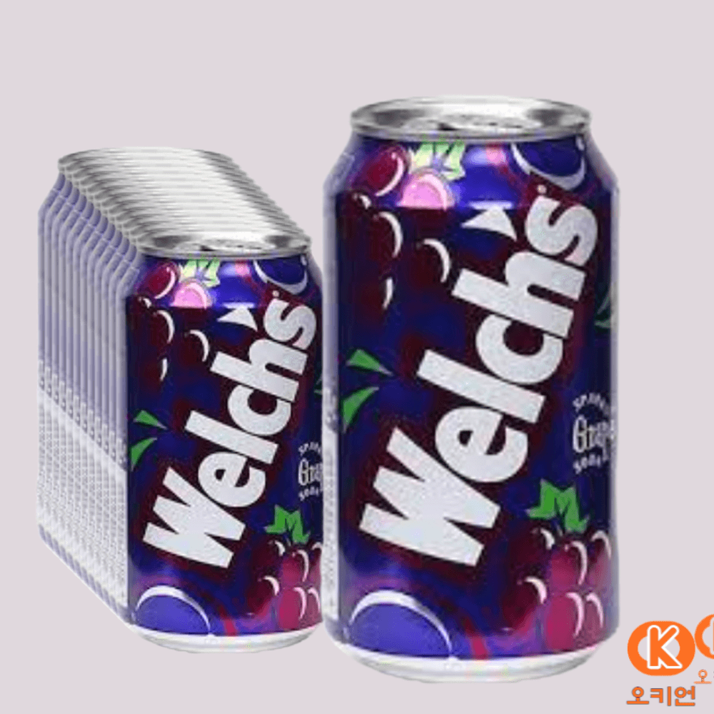 농심 웰치스 355ml 24캔 티