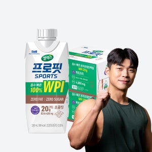 프로핏 스포츠 WPI 드링크 초콜릿 330ml 24팩