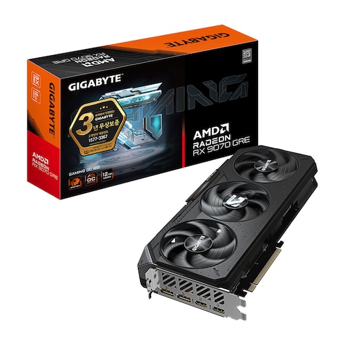 기가바이트 라데온 RX 9070 GRE Gaming OC 12GB