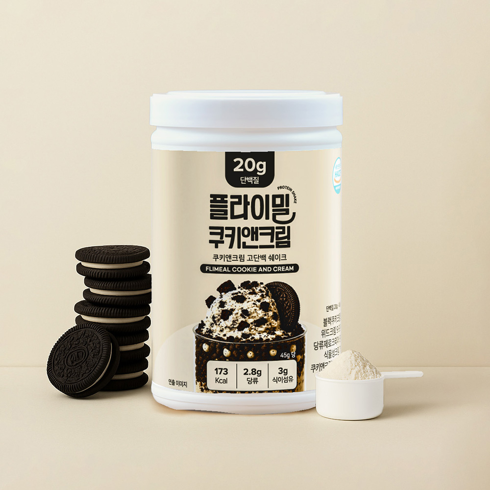 플라이밀 단백질쉐이크 대용량 630g 6통