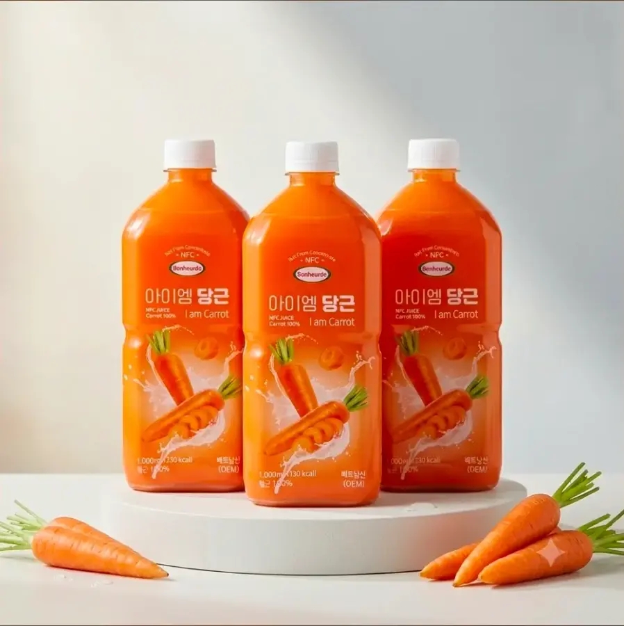 보넬드 아이엠 당근주스 1L 3병