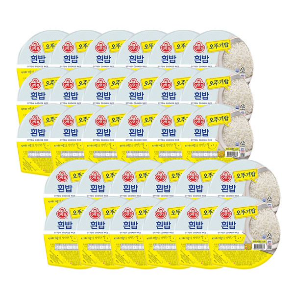 오뚜기밥 흰밥 200g x 30개