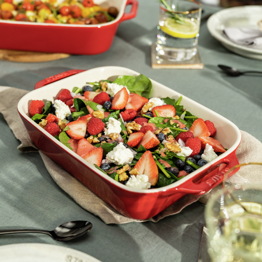 STAUB 스타우브 세라믹 그라탕 디쉬 체리 27cm ST40510-809