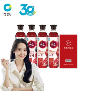 청정원 기획팩 / 석류 900ML 2병 + 복분자 900ML 2병