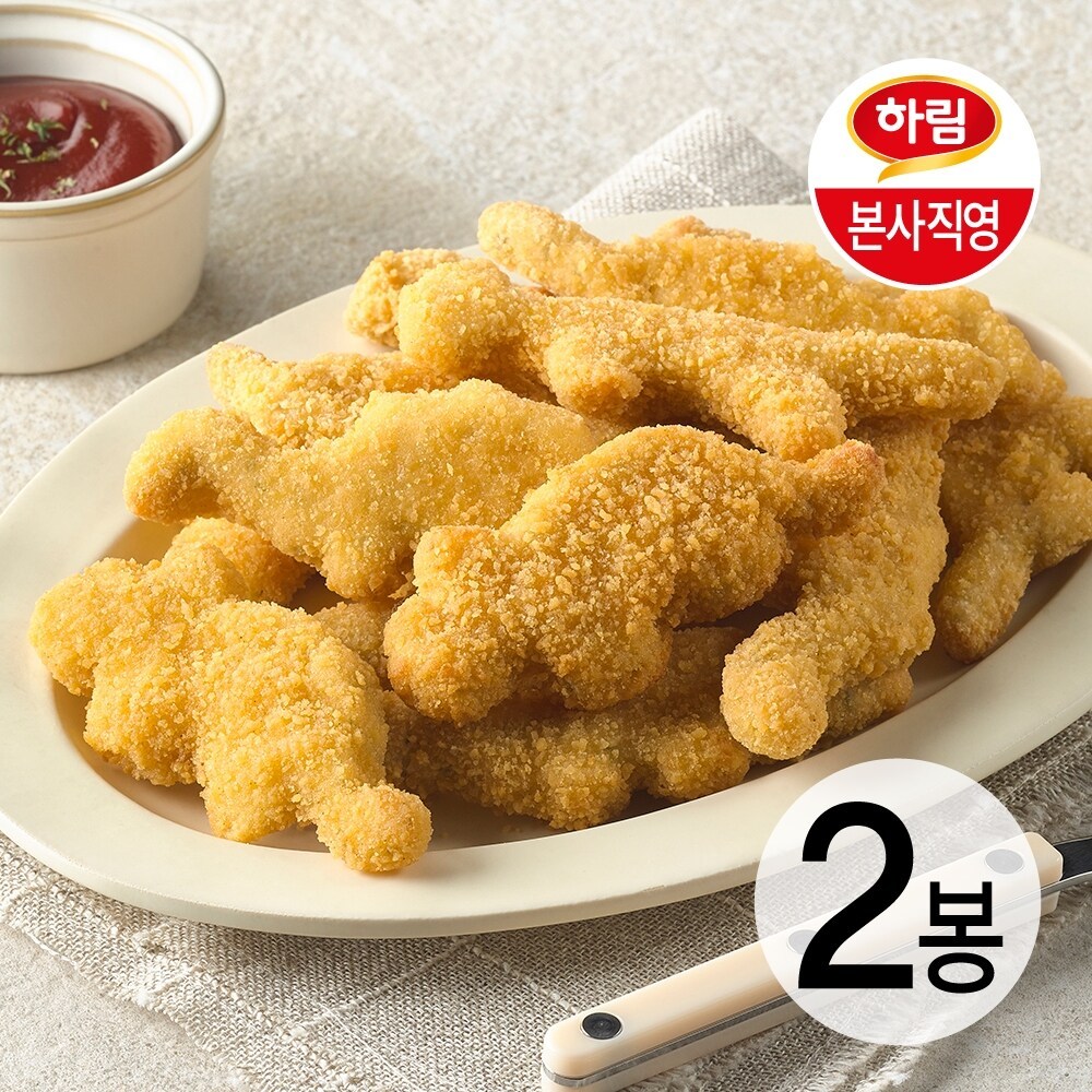 하림 용가리치킨 1kg 1봉 + 치킨너겟2 1kg 1봉