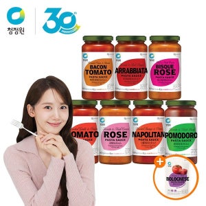 청정원 스파게티 소스 600g 4개+볼로네즈 2개 증정
