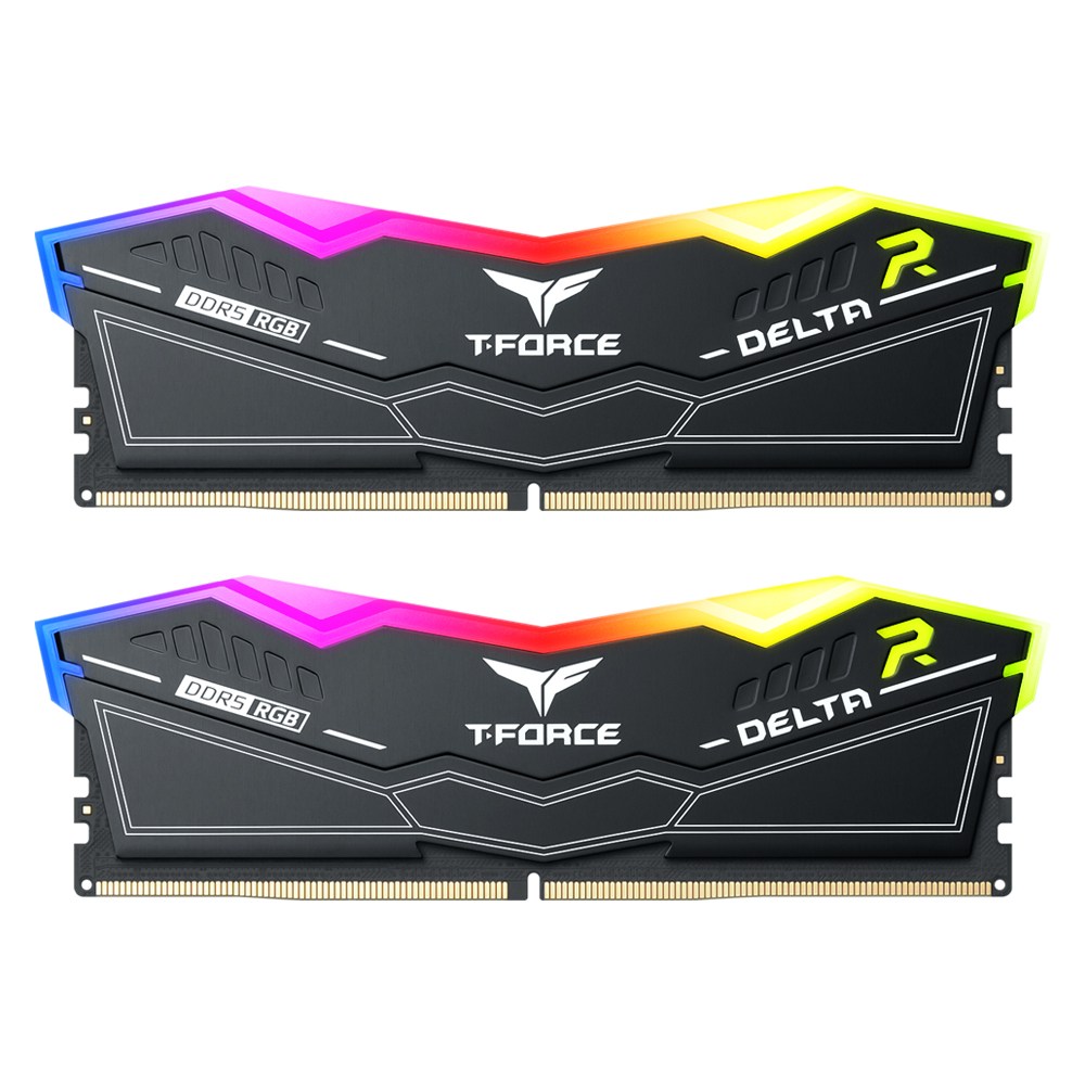 T-Force DDR5 6000 CL30 Delta RGB 블랙 패키지 32GB (롯데)