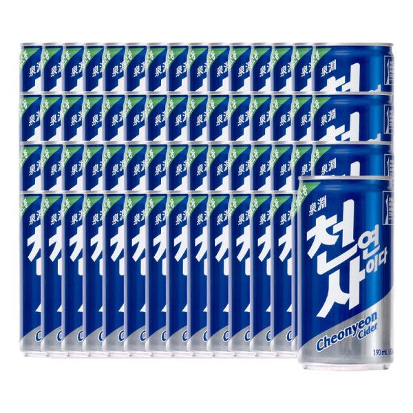 천연사이다 190ml x 30캔 x 2박스