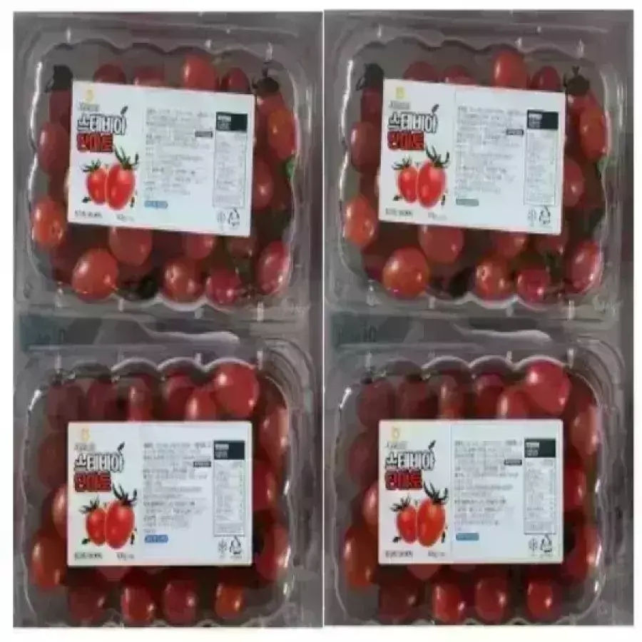 스테비아 방울토마토 500g x 4팩