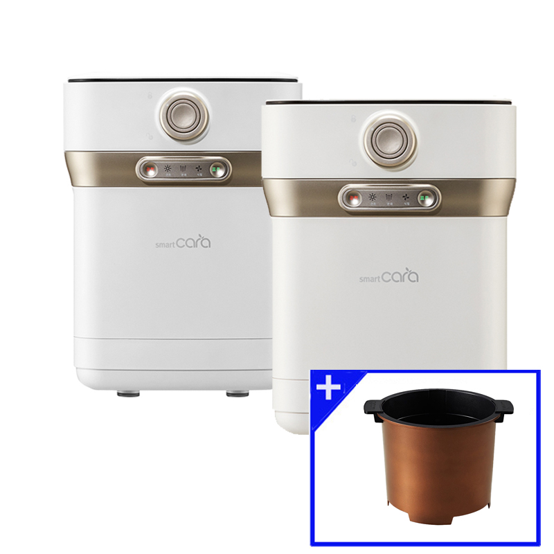 스마트카라 400 Pro X 음식물처리기 2L + 강력건조통 증정