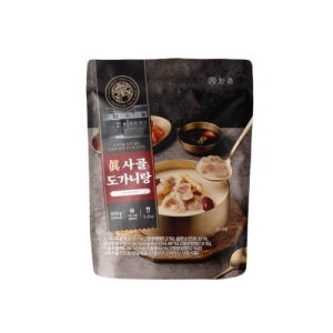 한촌설렁탕 더블랙 진 사골도가니탕 600g 3팩