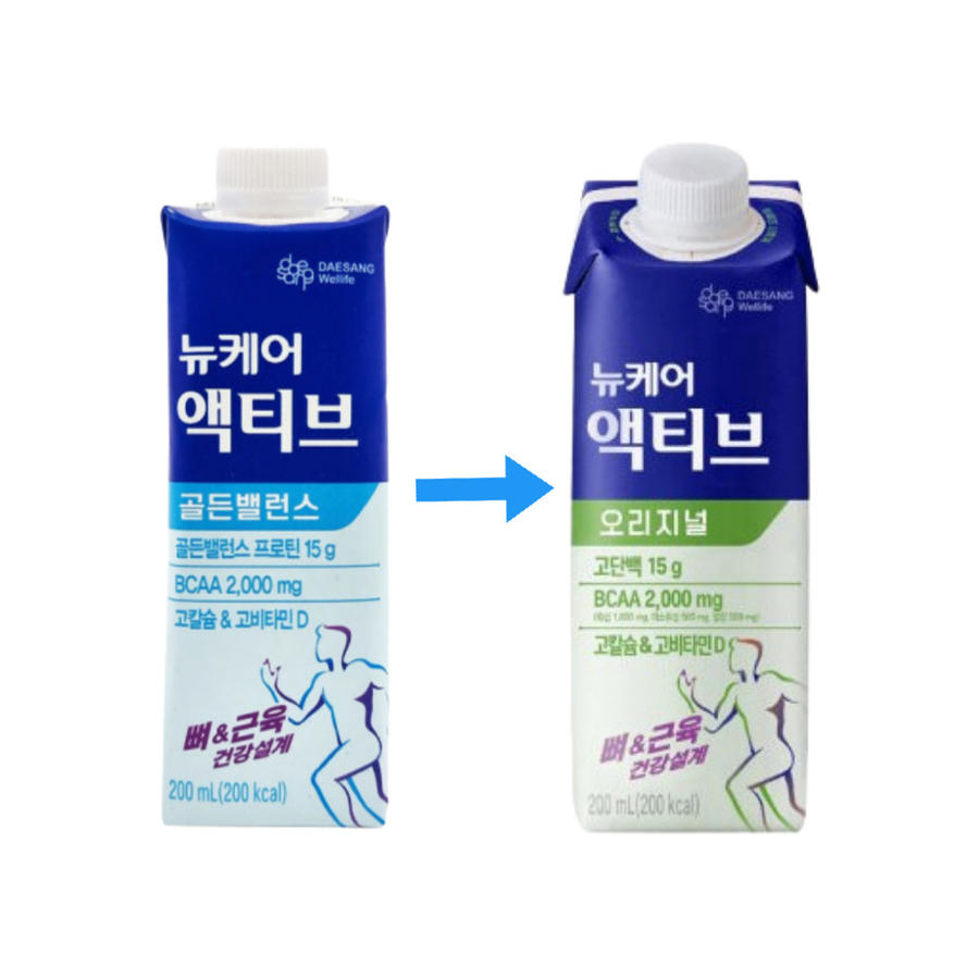 웰라이프 뉴케어 액티브 오리지널 200ml 24팩