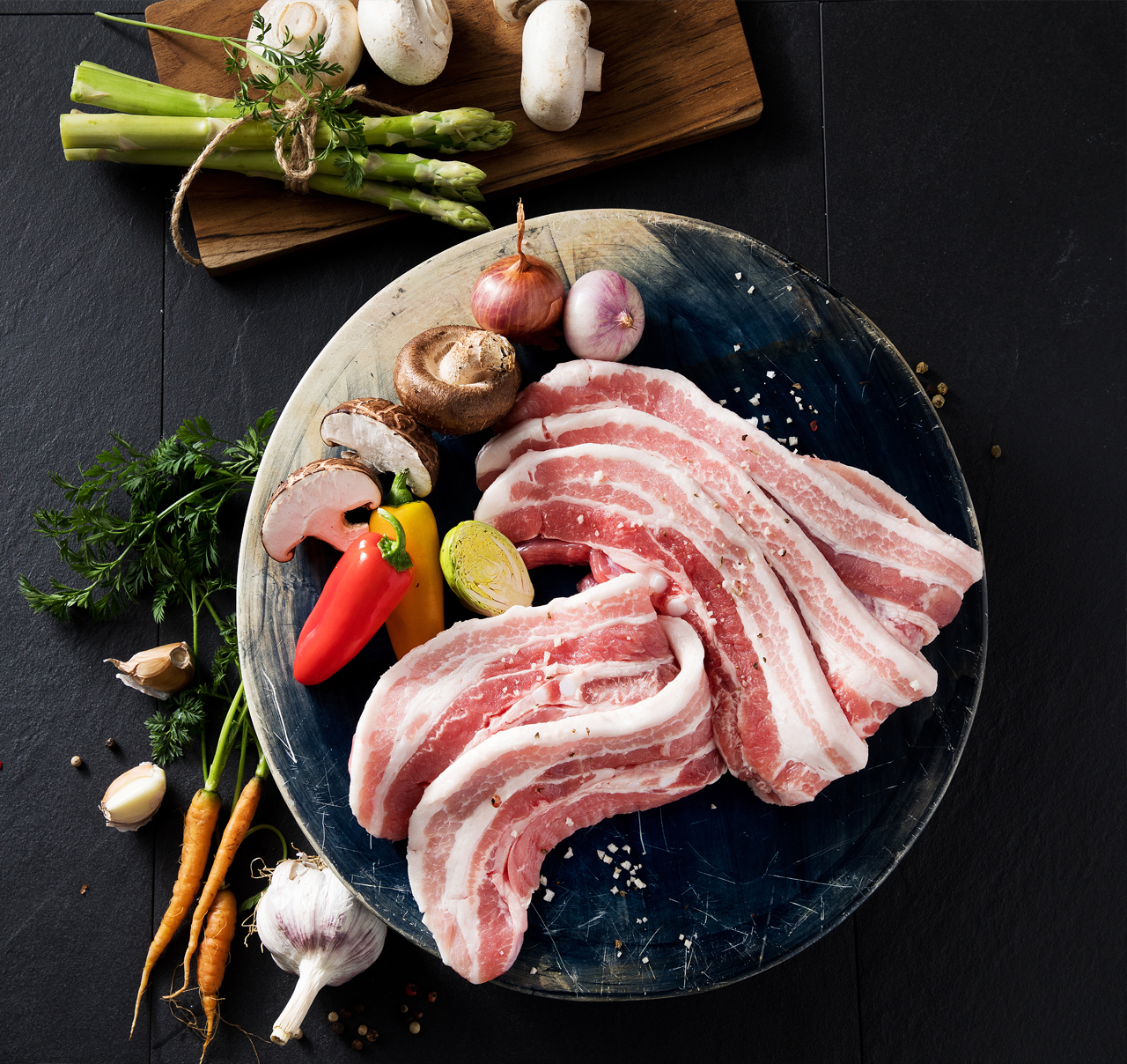 도드람한돈 국내산 삼겹살 구이용 1kg