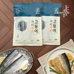 피터씨마켓 가시제로 노르웨이산 고등어 플러스 1.8kg 900g 2팩