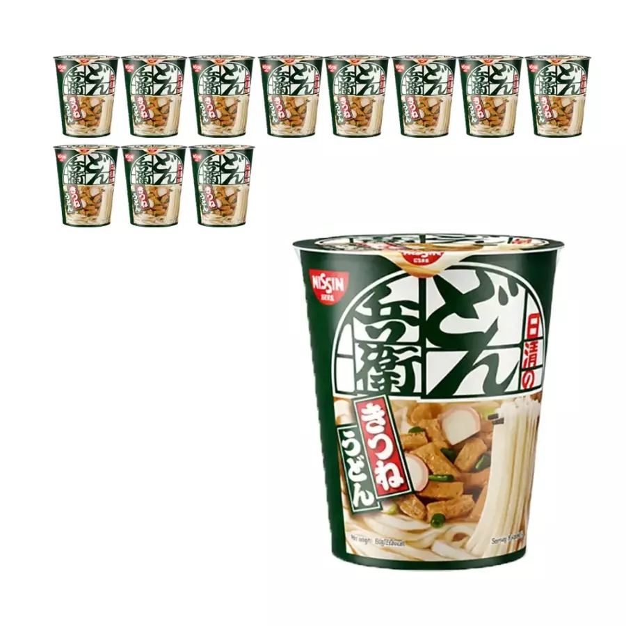 NISSIN 닛신 돈베이 키츠네 유부 우동 82g 12개입 홍콩산