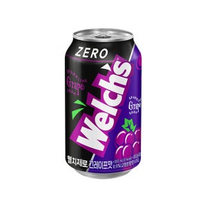 웰치스 제로 포도 355ml, 24개