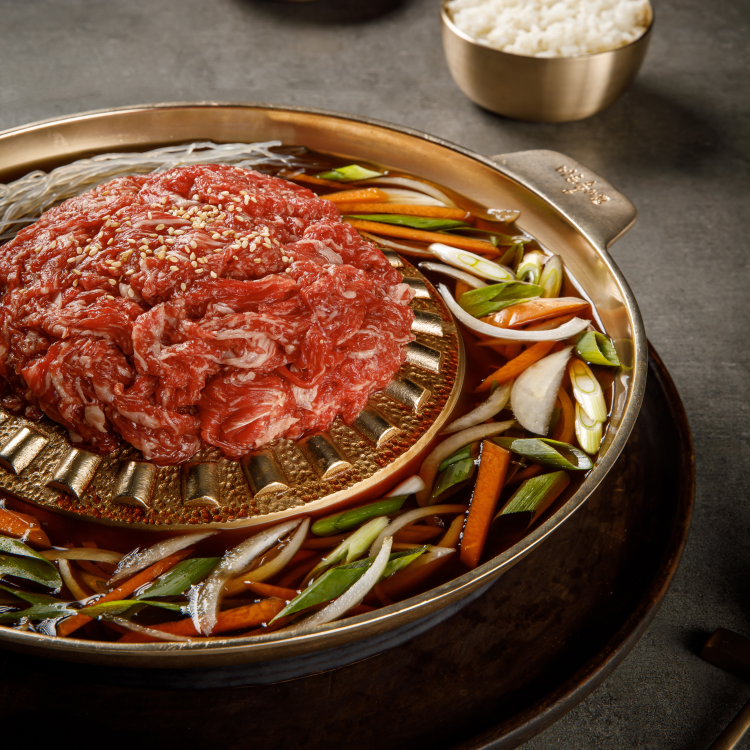 주왕산가든 한우불고기 전골 밀키트 750g 3인분