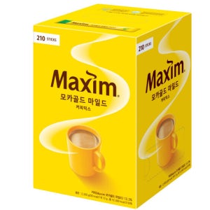 맥심 모카골드 마일드 커피믹스 210T