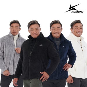 코몽트 후리스 하이넥 집업 자켓