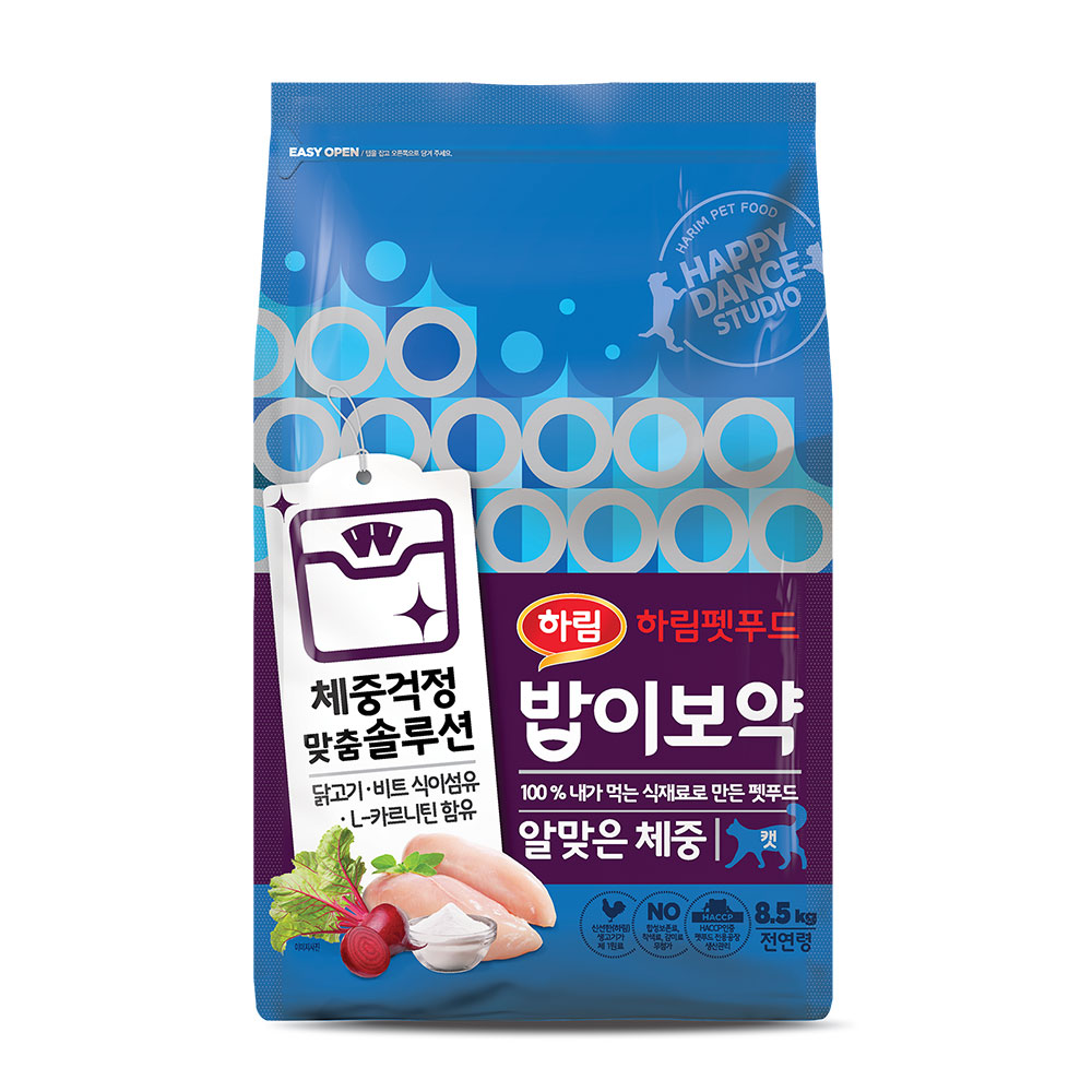하림펫푸드 밥이보약 CAT 알맞은 체중 3.4kg