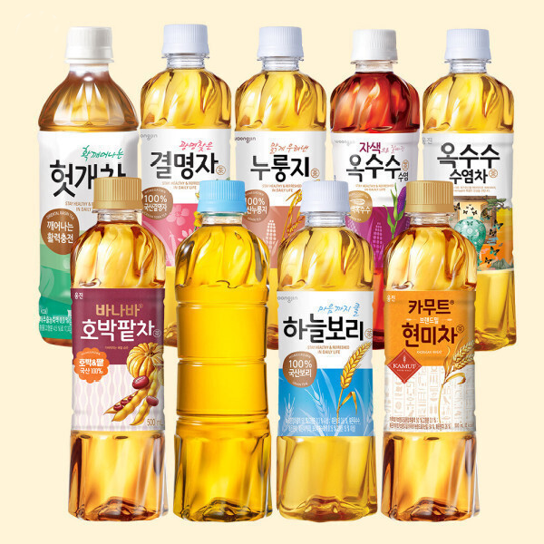 하늘보리/옥수수수염차/카무트현미차/결명자차/이온더핏 외 12종 500ml 20+20 골라담기