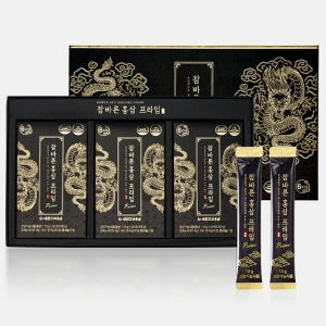 쪼민 참바른홍삼 프라임 60포 선물세트