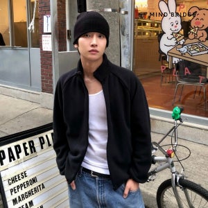 마인드브릿지 플리스 집업 점퍼