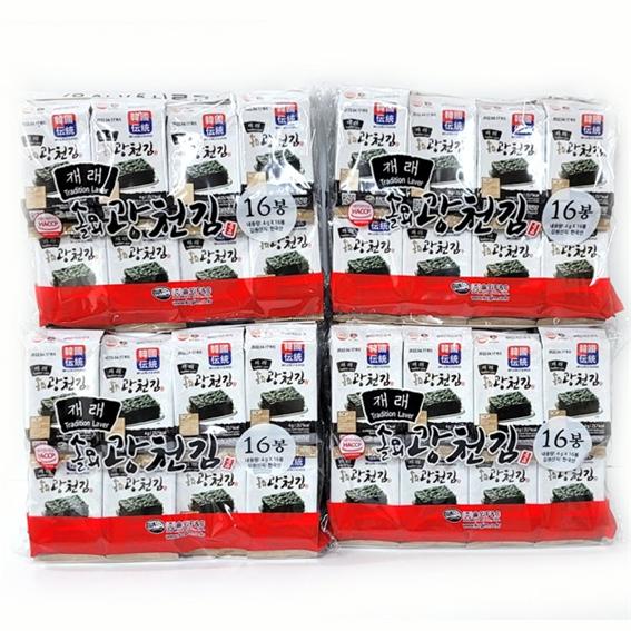 짱구는 못말려 재래 도시락김 4g 64봉
