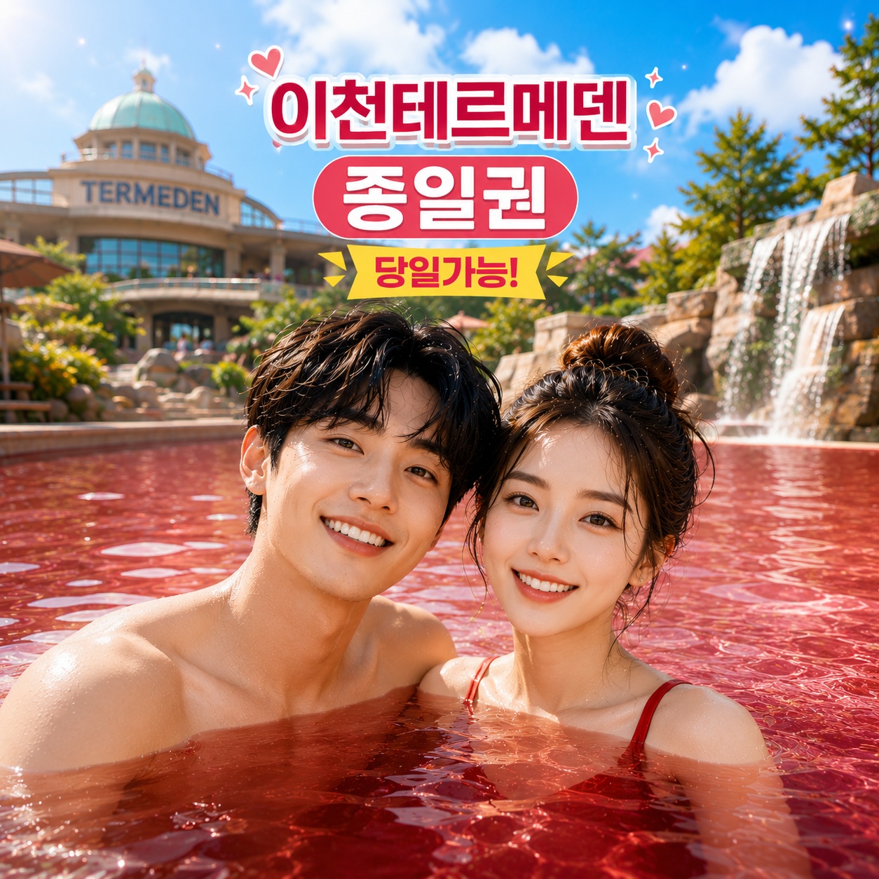 이천 테르메덴 풀앤스파 종일권 (야외,실내,찜질,사우나포함)