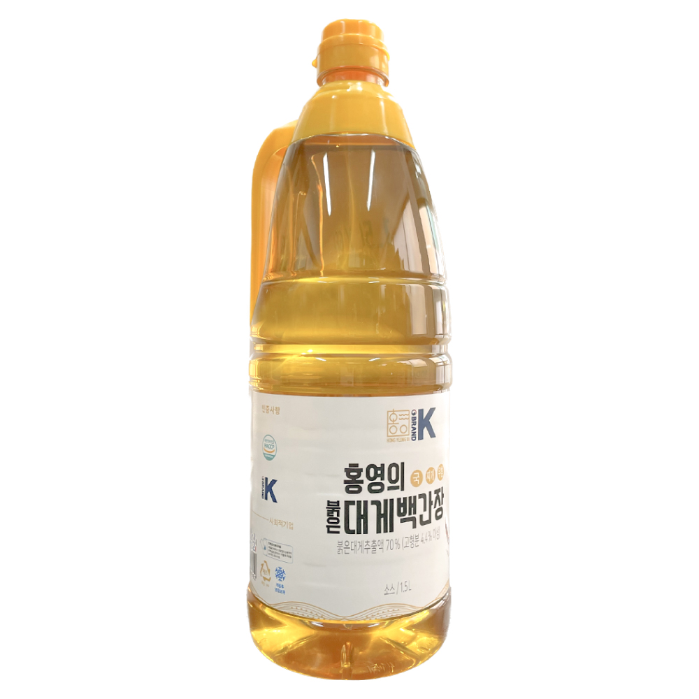 홍영의 붉은대게 백간장, 1.5L, 1개