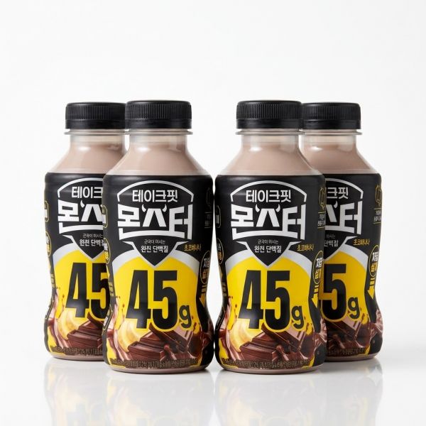 테이크핏 몬스터 고함량 단백질 2종 350ml X 12입