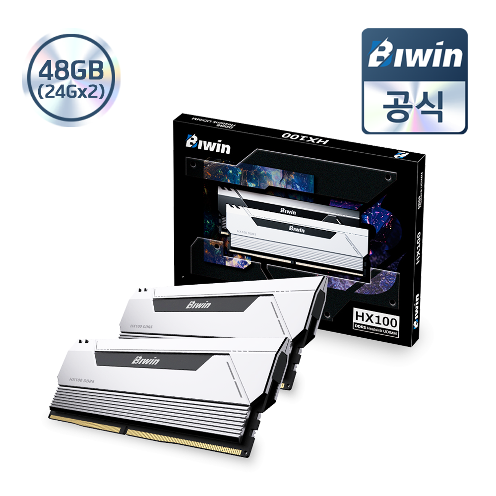 Biwin DDR5-6000 CL28 HX100 48GB(24GBX2)