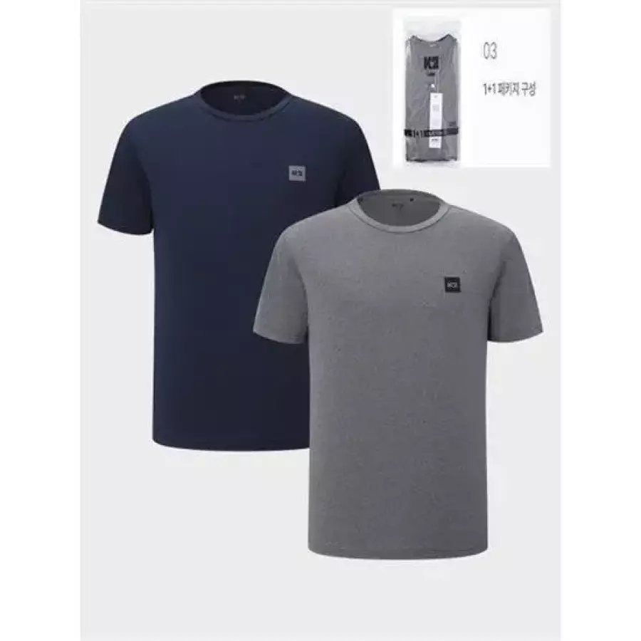 K2 BOOST 멜란지 반팔 1+1