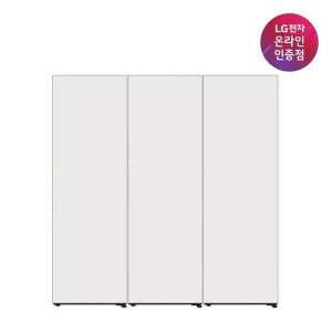 LG 컨버터블 패키지 오브제컬렉션 Fit & Max 냉장+냉동+김치 XYZ324GB3S