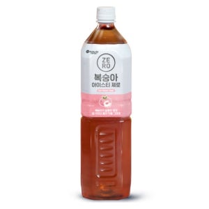맥널티 복숭아 아이스티 제로칼로리 음료 1.5L 12개입