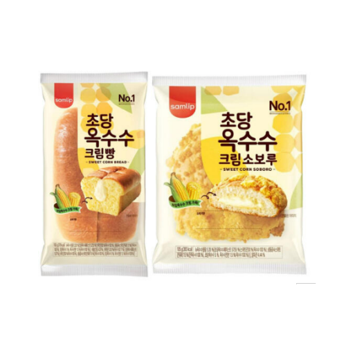 삼립 초당옥수수 소보루5+크림빵5