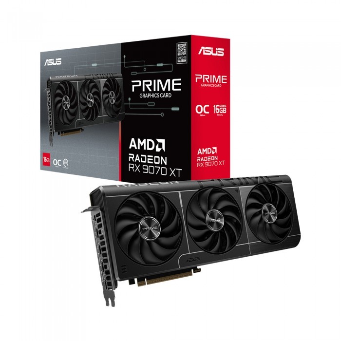ASUS PRIME 라데온 RX 9070 XT OC D6 16GB 대원씨티에스 / 쿠폰적용...