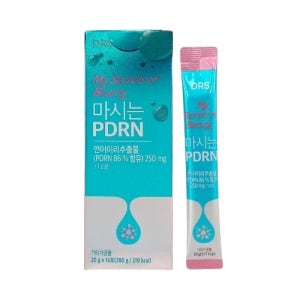 마시는 PDRN 고함량 250mg 피쉬콜라겐 히알루론산 엘라스틴 액상스틱 14포, 1개