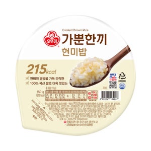 오뚜기 가뿐한끼 현미밥 150G x 30개