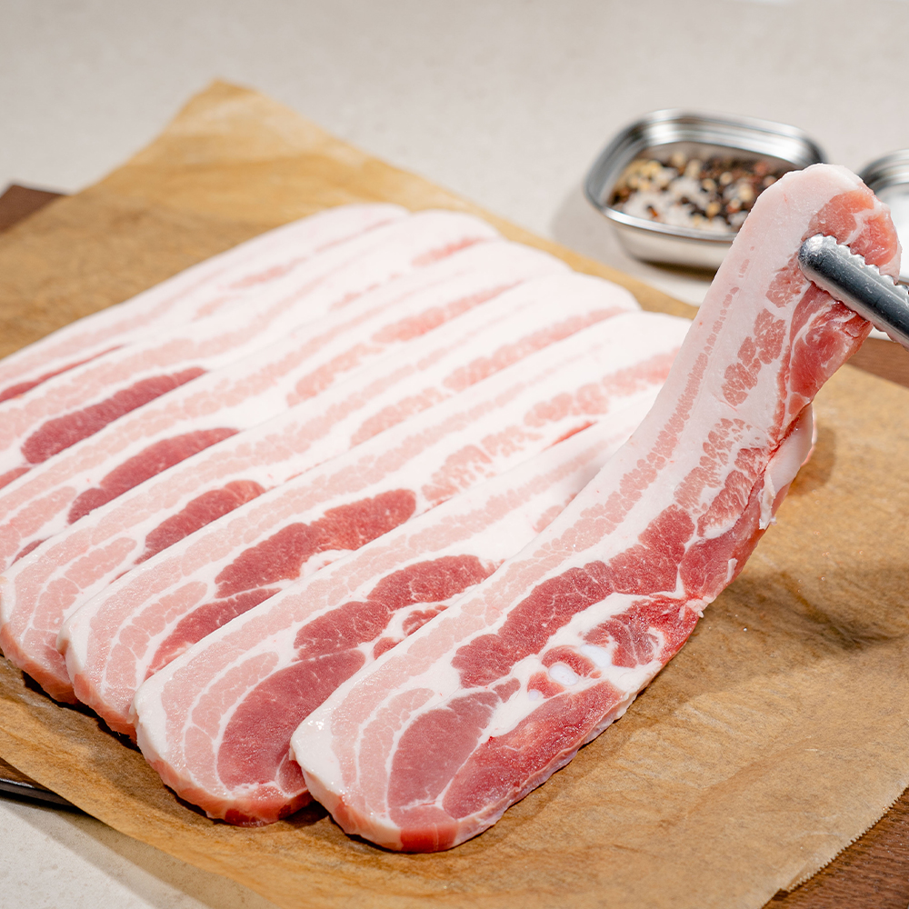 냉동 통 삼겹살 2kg