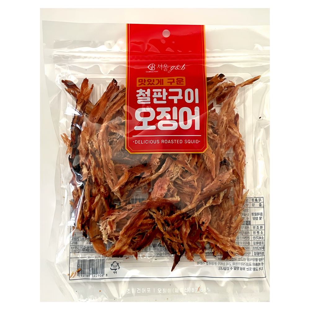 한마리 철판구이 오징어 100g