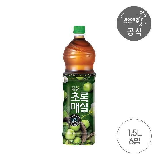 초록매실제로 1.5리터 6개