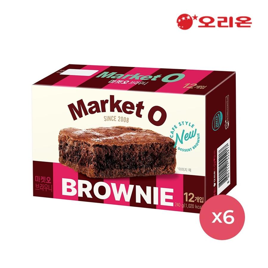 마켓오 리얼브라우니 12P(240g) X 6개 (21,100원...